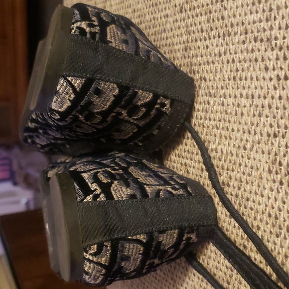 Dior Navy Poeme flat - Picture 7 of 8